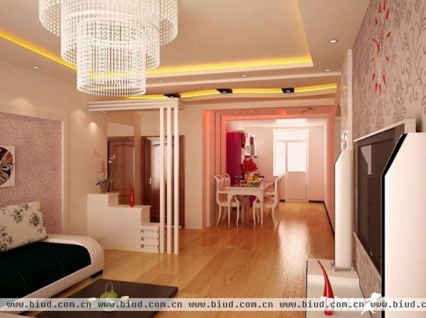 红霞中街-二居室-73平米-装修设计