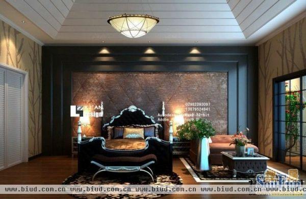 锋尚国际公寓-三居室-100平米-装修设计