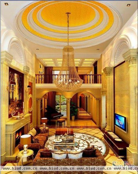 中海尚湖世家-六居室-600平米-装修设计