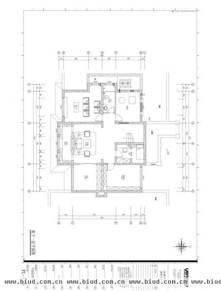 中海尚湖世家-六居室-500平米-装修设计