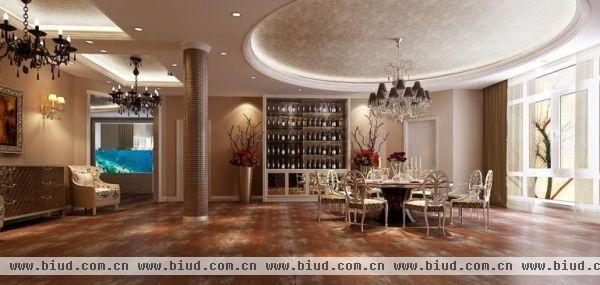 北京城建·世华泊郡-四居室-200平米-装修设计