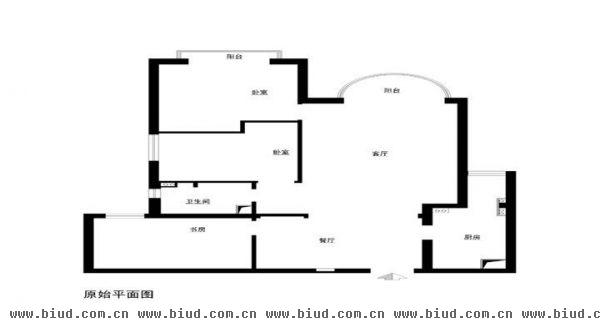 水墨林溪-三居室-120平米-装修设计