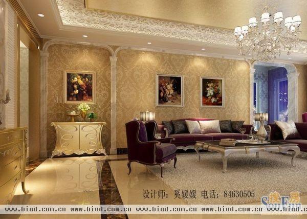 光彩国际公寓-四居室-220平米-装修设计