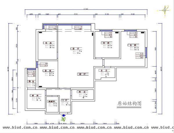 SOHO现代城-三居室-230平米-装修设计