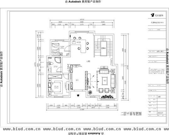 首创·澜茵山-四居室-300平米-装修设计