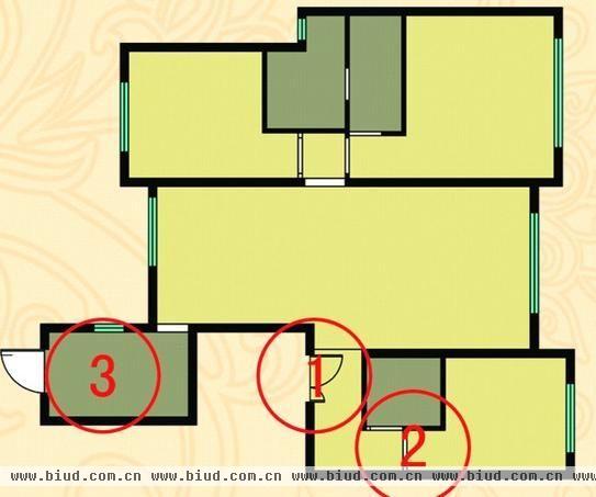 兴海家园-二居室-90平米-装修设计