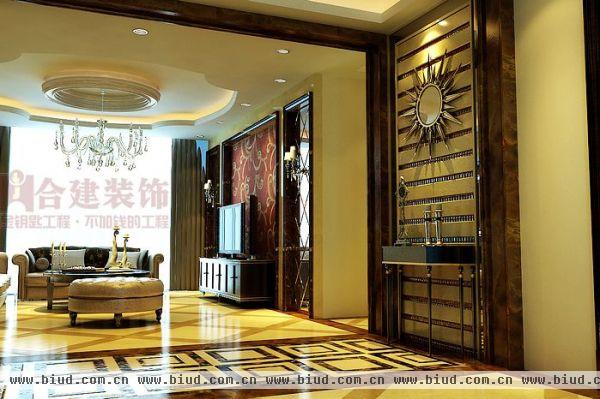 中铁国际城-三居室-150平米-装修设计