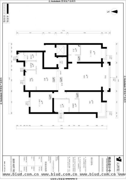 中信府·世家-三居室-190平米-装修设计