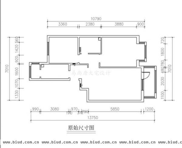 北京城建·世华泊郡-二居室-80平米-装修设计