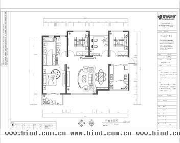 翠林漫步-三居室-140平米-装修设计