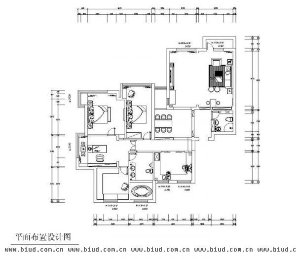 宏都峰景-四居室-220平米-装修设计