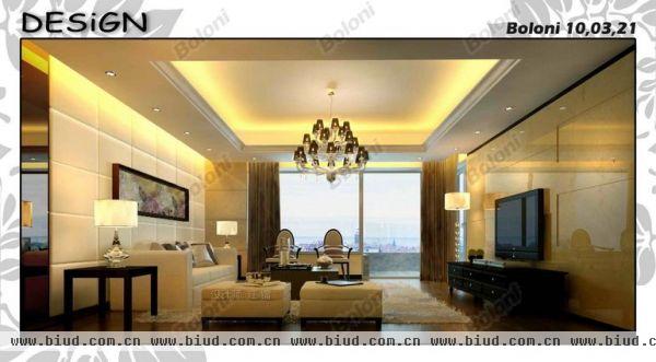 北京城建·世华泊郡-三居室-110平米-装修设计