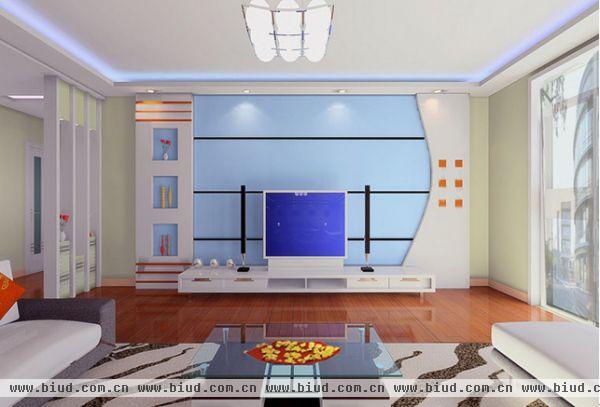 宏福园-二居室-90平米-装修设计