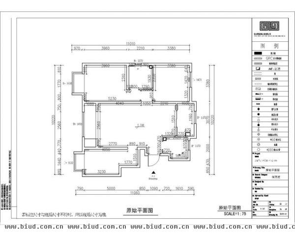 中国铁建长阳国际城-二居室-89平米-装修设计