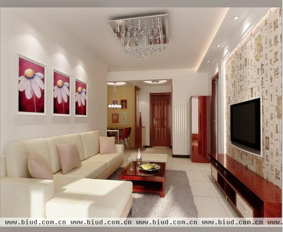 珠江逸景家园-二居室-90平米-装修设计