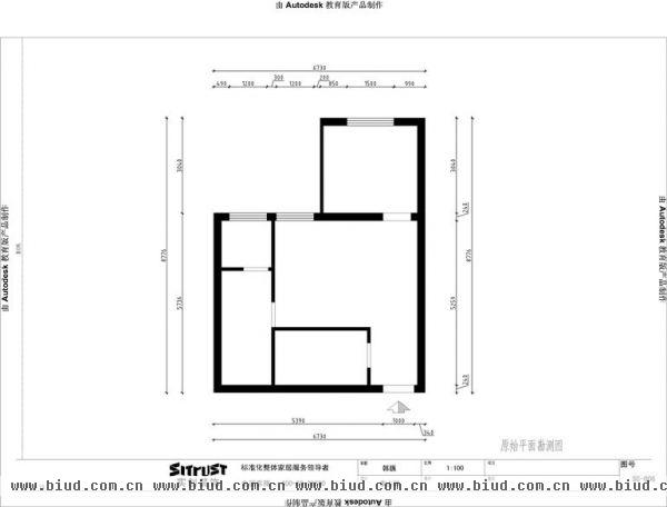 六郎庄-一居室-58平米-装修设计