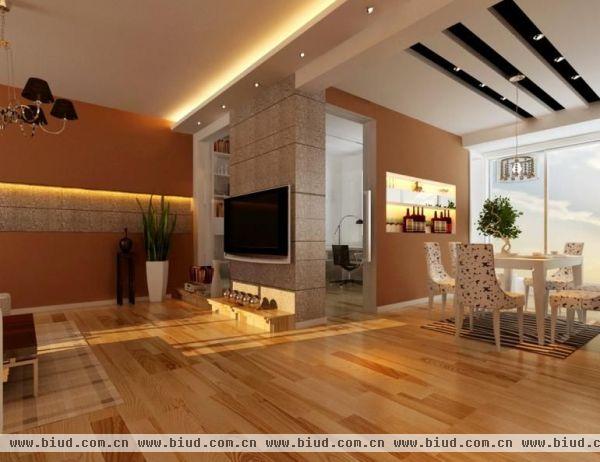 东亚马赛公馆-三居室-101平米-装修设计