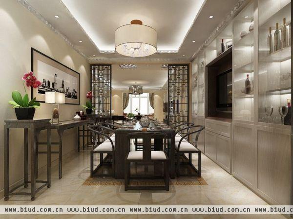 百子湾家园-三居室-165平米-装修设计