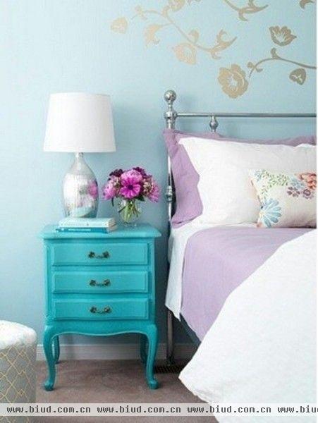 那些色彩鲜艳的卧室 带你进入活泼梦境