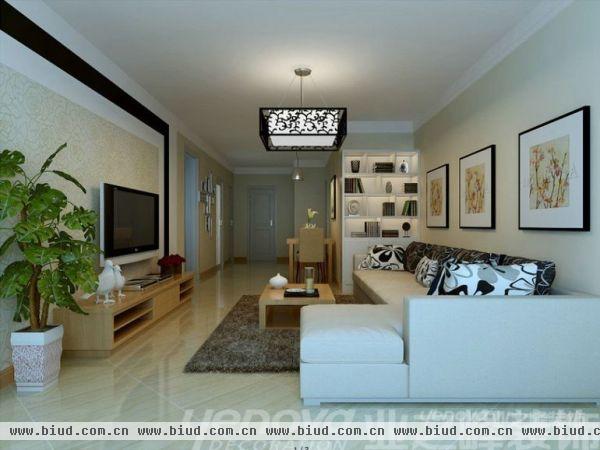 龙湖·时代天街-三居室-98平米-装修设计