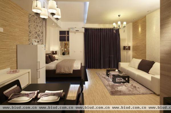 西山国际城-一居室-45平米-装修设计