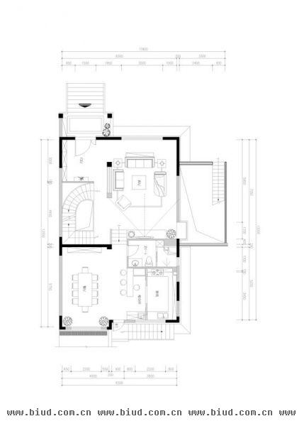 檀香山别墅-别墅-450平米-装修设计