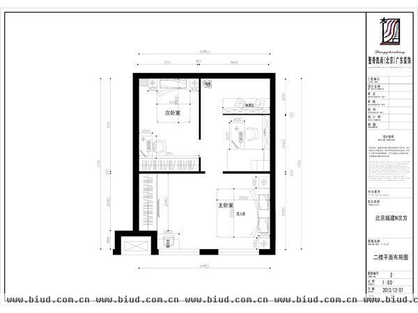 北京城建·N次方-三居室-84平米-装修设计