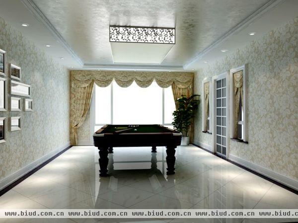 丹佛尔湾滨水别墅-六居室-450平米-装修设计
