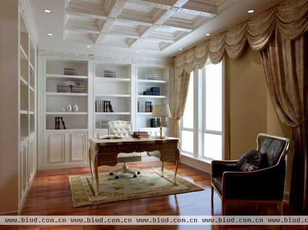 丹佛尔湾滨水别墅-六居室-450平米-装修设计