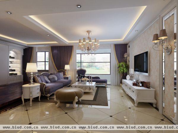 金融街·金色漫香苑-四居室-150平米-装修设计