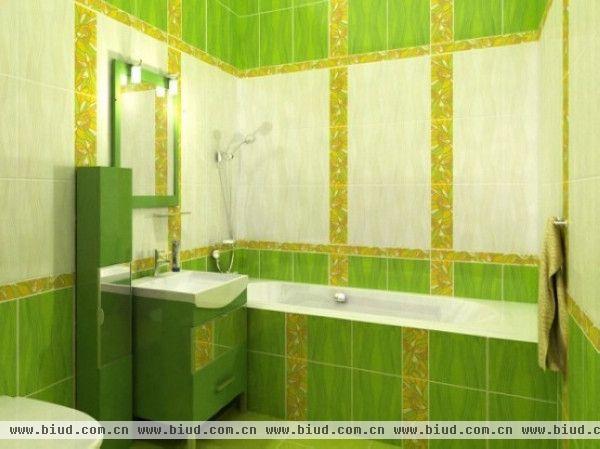 缺少绿色的家居往往会显得死板、单调和平庸。现代的浴室设计一如既往地追求着简洁和优雅，然而往往会缺少着一种灵气和生机。