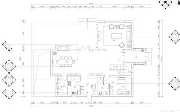 金科帕提欧-四居室-420平米-装修设计