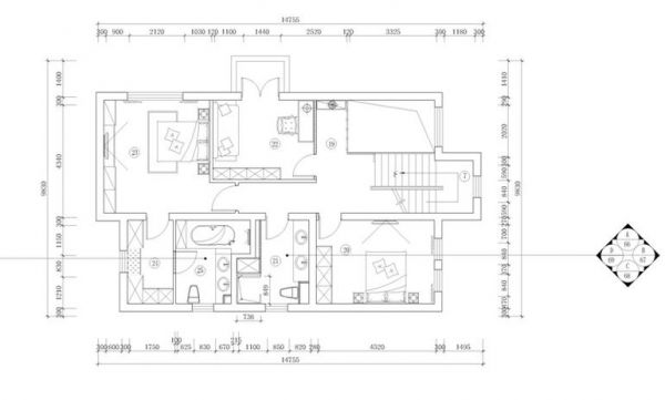 金科帕提欧-四居室-420平米-装修设计