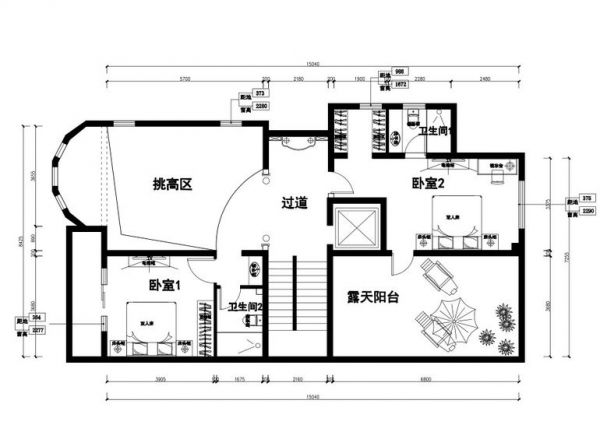 金科王府-别墅-440平米-装修设计
