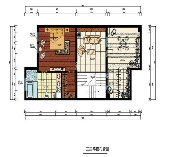 永定河孔雀城-别墅-240平米-装修设计