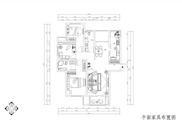 东亚逸品阁-二居室-115平米-装修设计