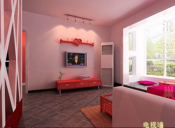 海怡庄园-二居室-90平米-装修设计