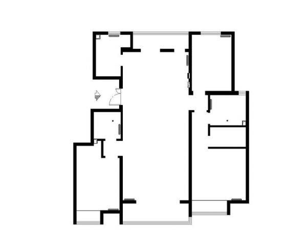 观林园-三居室-150平米-装修设计