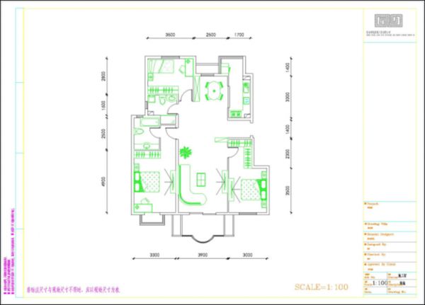 翠林漫步-三居室-121平米-装修设计