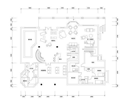 东方普罗旺斯-别墅-634平米-装修设计