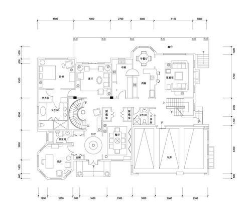 东方普罗旺斯-别墅-634平米-装修设计