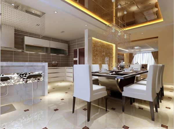北京华侨城-四居室-160平米-装修设计