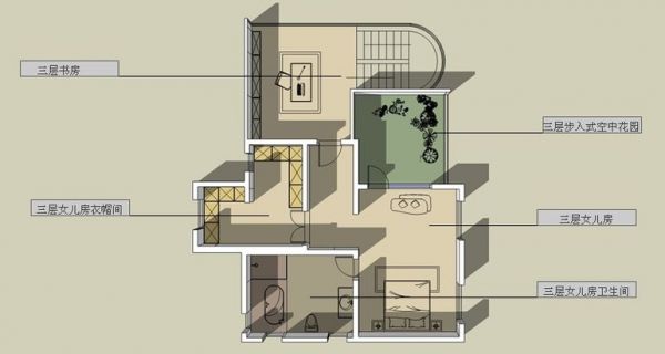 西绒线胡同-四居室-246平米-装修设计