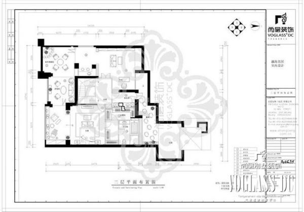 瀛海名居THE MANOR-四居室-264.94平米-装修设计