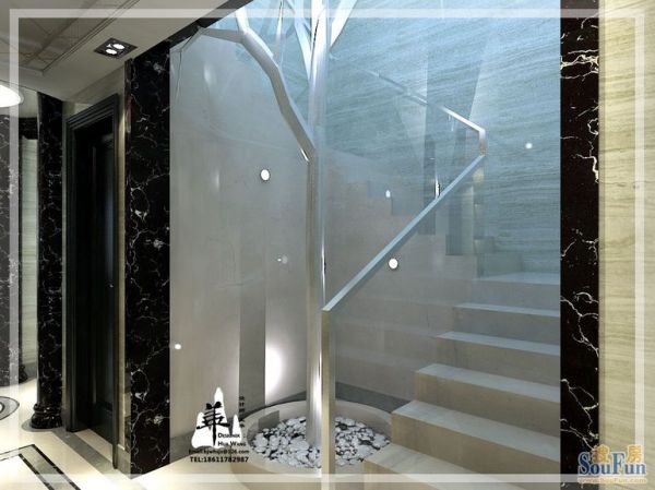 富力湾·半岛别墅-五居室-300平米-装修设计
