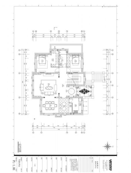 天恒·半山世家-六居室-400平米-装修设计