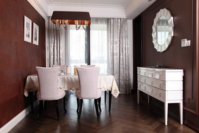 欧式公寓酷酷的豪华之餐厅设计