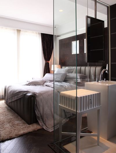 欧式公寓之酷酷的豪华卧室设计