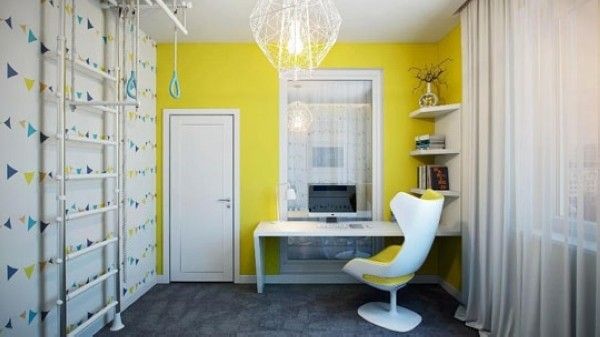 设计师巧妙地应用了各种家具、地毯，结合墙体的设计，将空间无形分离出来，同时又不破坏空间宽敞感。