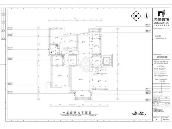 中国铁建·北京山语城-三居室-148平米-装修设计